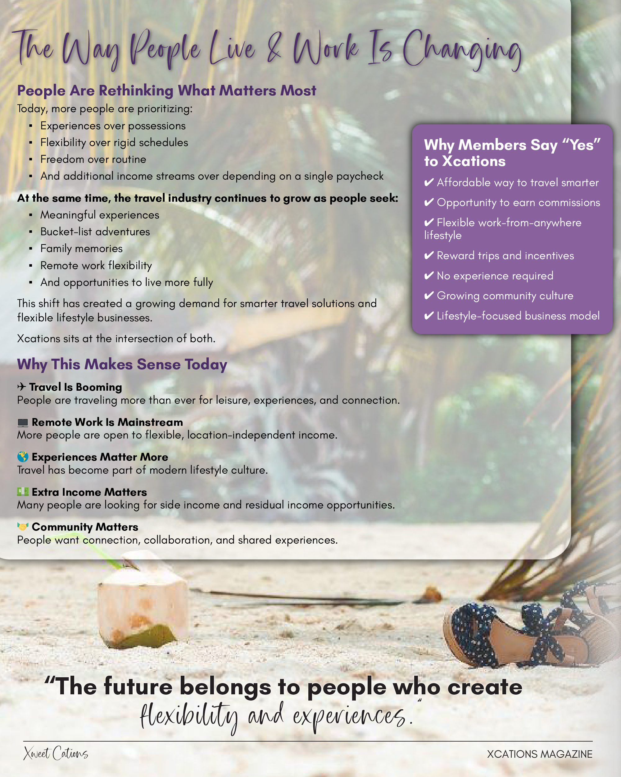 Xcations Mag The Ways Are Changing