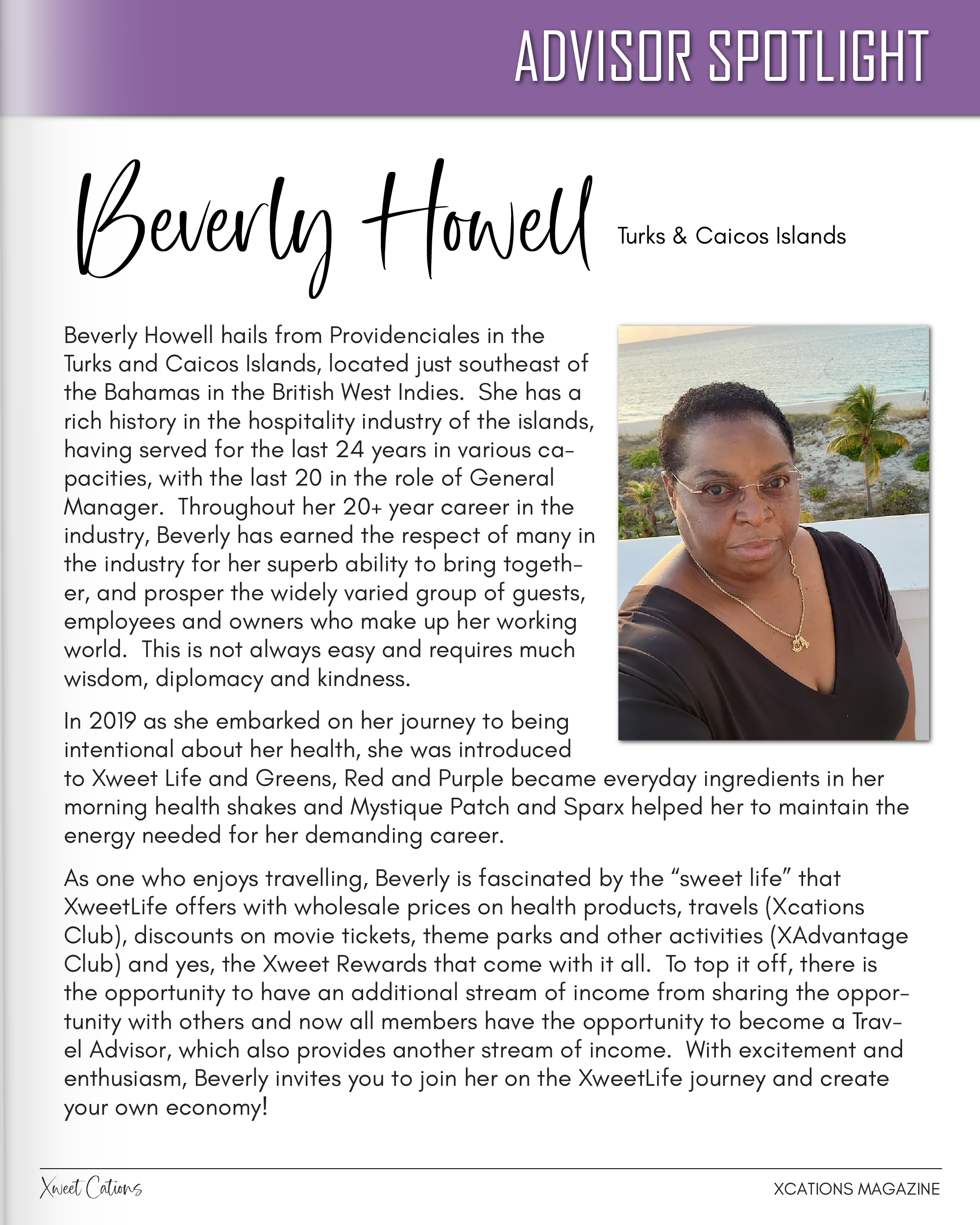 Xcations Mag Beverly Howell