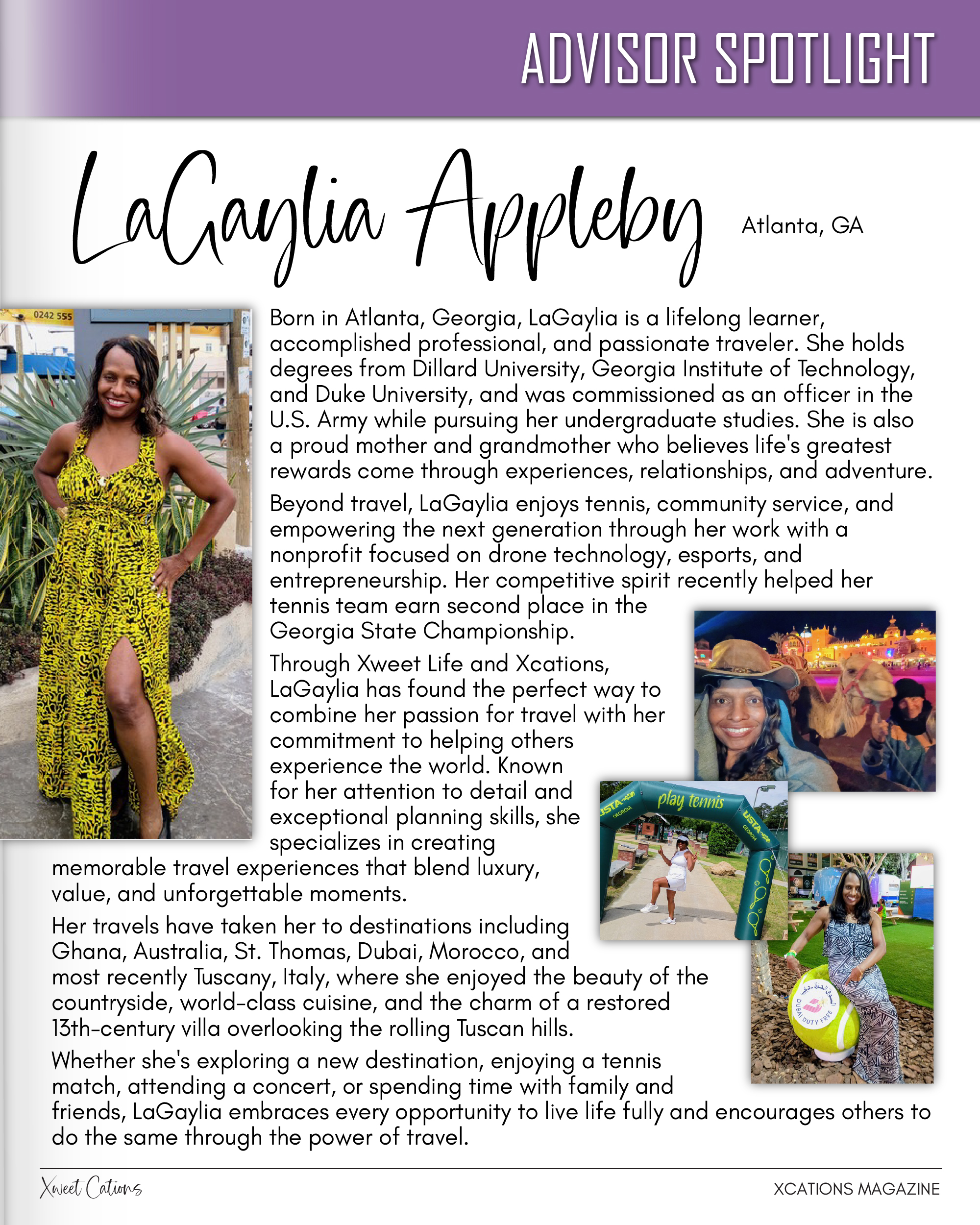 Xcations Mag LaGaylia Appleby