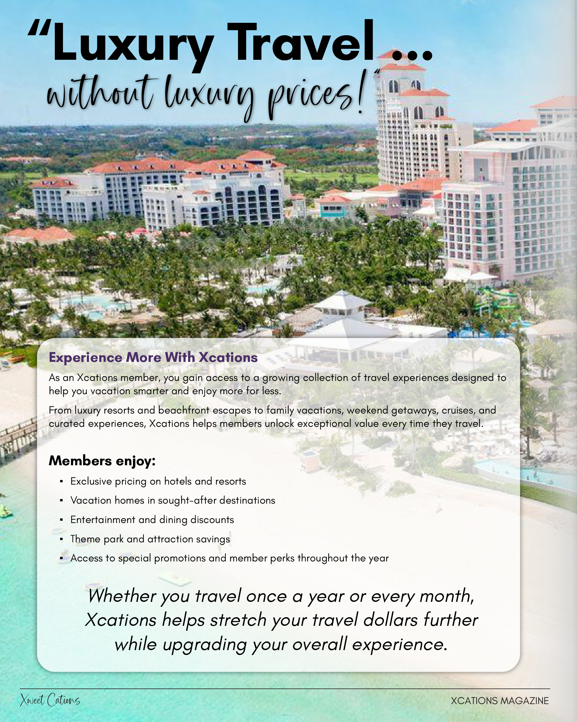 Xcations Mag International Travel Club