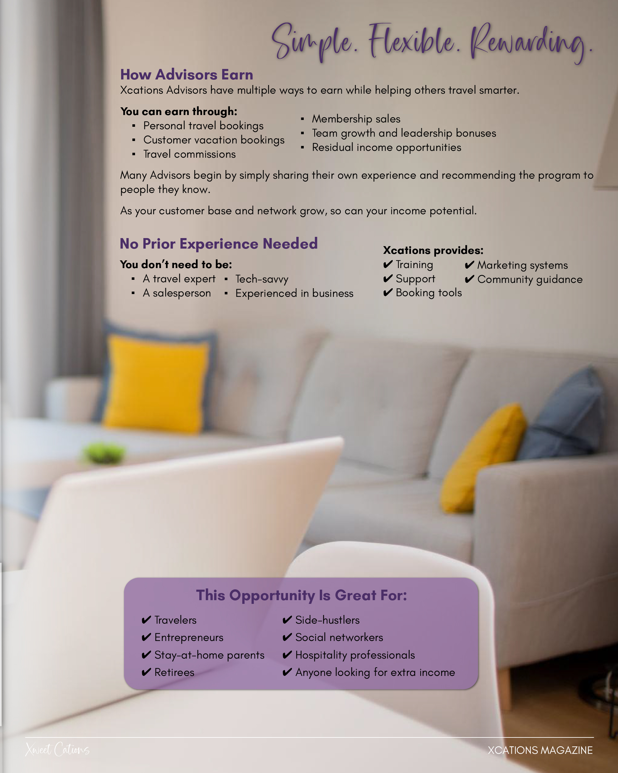 Xcations Mag Simple Flexible Rewarding